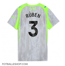 Manchester City Ruben Dias #3 Replika Tredjedrakt Dame 2025-26 Kortermet