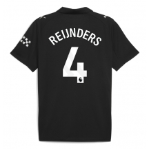 Manchester City Tijjani Reijnders #4 Replika Bortedrakt 2025-26 Kortermet