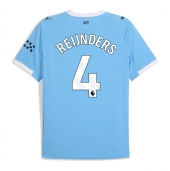 Manchester City Tijjani Reijnders #4 Replika Hjemmedrakt 2025-26 Kortermet