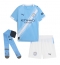 Manchester City Tijjani Reijnders #4 Replika Hjemmedrakt Barn 2025-26 Kortermet (+ bukser)