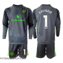 Manchester United Altay Bayindir #1 Keeper Replika Bortedrakt Barn 2025-26 Langermet (+ bukser)