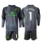 Manchester United Altay Bayindir #1 Keeper Replika Bortedrakt Barn 2025-26 Langermet (+ bukser)