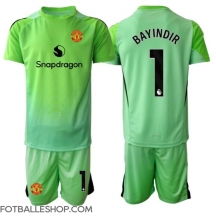 Manchester United Altay Bayindir #1 Keeper Replika Tredjedrakt Barn 2025-26 Kortermet (+ bukser)