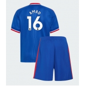 Manchester United Amad Diallo #16 Replika Bortedrakt Barn 2026-27 Kortermet (+ bukser)