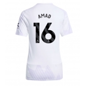 Manchester United Amad Diallo #16 Replika Bortedrakt Dame 2025-26 Kortermet