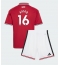 Manchester United Amad Diallo #16 Replika Hjemmedrakt Barn 2026-27 Kortermet (+ bukser)