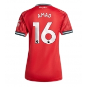 Manchester United Amad Diallo #16 Replika Hjemmedrakt Dame 2025-26 Kortermet