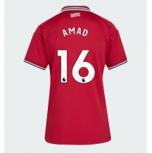 Manchester United Amad Diallo #16 Replika Hjemmedrakt Dame 2026-27 Kortermet