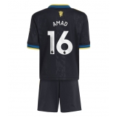 Manchester United Amad Diallo #16 Replika Tredjedrakt Barn 2025-26 Kortermet (+ bukser)