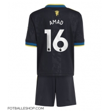Manchester United Amad Diallo #16 Replika Tredjedrakt Barn 2025-26 Kortermet (+ bukser)