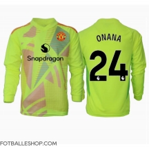 Manchester United Andre Onana #24 Keeper Replika Bortedrakt 2024-25 Langermet