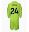 Manchester United Andre Onana #24 Keeper Replika Bortedrakt Barn 2024-25 Langermet (+ bukser)