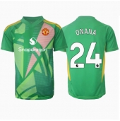 Manchester United Andre Onana #24 Keeper Replika Tredjedrakt 2024-25 Kortermet