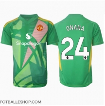 Manchester United Andre Onana #24 Keeper Replika Tredjedrakt 2024-25 Kortermet