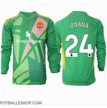 Manchester United Andre Onana #24 Keeper Replika Tredjedrakt 2024-25 Langermet