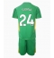 Manchester United Andre Onana #24 Keeper Replika Tredjedrakt Barn 2024-25 Kortermet (+ bukser)