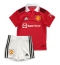 Manchester United Anthony Martial #9 Replika Hjemmedrakt Barn 2022-23 Kortermet (+ bukser)