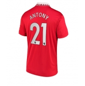 Manchester United Antony #21 Replika Hjemmedrakt 2022-23 Kortermet