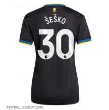 Manchester United Benjamin Sesko #30 Replika Tredjedrakt Dame 2025-26 Kortermet