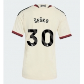 Manchester United Benjamin Sesko #30 Replika Tredjedrakt Dame 2026-27 Kortermet