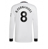 Manchester United Bruno Fernandes #8 Replika Bortedrakt 2022-23 Langermet