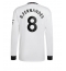 Manchester United Bruno Fernandes #8 Replika Bortedrakt 2022-23 Langermet