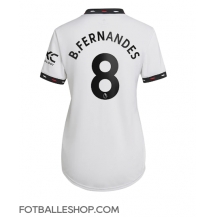 Manchester United Bruno Fernandes #8 Replika Bortedrakt Dame 2022-23 Kortermet