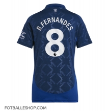 Manchester United Bruno Fernandes #8 Replika Bortedrakt Dame 2024-25 Kortermet