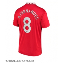 Manchester United Bruno Fernandes #8 Replika Hjemmedrakt 2022-23 Kortermet