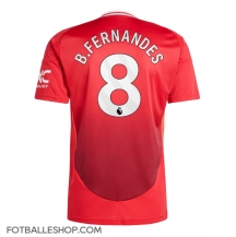 Manchester United Bruno Fernandes #8 Replika Hjemmedrakt 2024-25 Kortermet