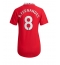 Manchester United Bruno Fernandes #8 Replika Hjemmedrakt Dame 2022-23 Kortermet