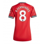 Manchester United Bruno Fernandes #8 Replika Hjemmedrakt Dame 2025-26 Kortermet
