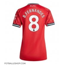 Manchester United Bruno Fernandes #8 Replika Hjemmedrakt Dame 2025-26 Kortermet