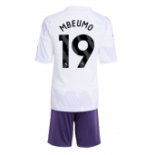 Manchester United Bryan Mbeumo #19 Replika Bortedrakt Barn 2025-26 Kortermet (+ bukser)