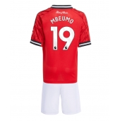 Manchester United Bryan Mbeumo #19 Replika Hjemmedrakt Barn 2025-26 Kortermet (+ bukser)