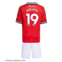 Manchester United Bryan Mbeumo #19 Replika Hjemmedrakt Barn 2025-26 Kortermet (+ bukser)