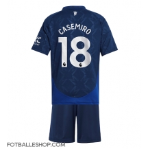 Manchester United Casemiro #18 Replika Bortedrakt Barn 2024-25 Kortermet (+ bukser)