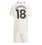 Manchester United Casemiro #18 Replika Tredjedrakt Barn 2023-24 Kortermet (+ bukser)