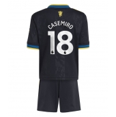Manchester United Casemiro #18 Replika Tredjedrakt Barn 2025-26 Kortermet (+ bukser)