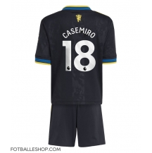 Manchester United Casemiro #18 Replika Tredjedrakt Barn 2025-26 Kortermet (+ bukser)