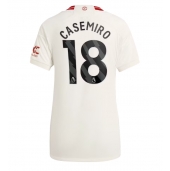 Manchester United Casemiro #18 Replika Tredjedrakt Dame 2023-24 Kortermet