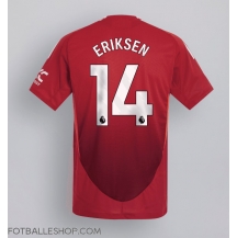 Manchester United Christian Eriksen #14 Replika Hjemmedrakt 2024-25 Kortermet
