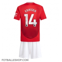 Manchester United Christian Eriksen #14 Replika Hjemmedrakt Barn 2024-25 Kortermet (+ bukser)