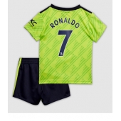 Manchester United Cristiano Ronaldo #7 Replika Tredjedrakt Barn 2022-23 Kortermet (+ bukser)