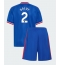 Manchester United Diogo Dalot #2 Replika Bortedrakt Barn 2026-27 Kortermet (+ bukser)
