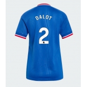 Manchester United Diogo Dalot #2 Replika Bortedrakt Dame 2026-27 Kortermet