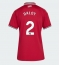 Manchester United Diogo Dalot #2 Replika Hjemmedrakt Dame 2026-27 Kortermet