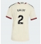 Manchester United Diogo Dalot #2 Replika Tredjedrakt Dame 2026-27 Kortermet