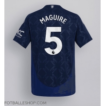 Manchester United Harry Maguire #5 Replika Bortedrakt 2024-25 Kortermet