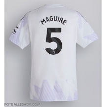 Manchester United Harry Maguire #5 Replika Bortedrakt 2025-26 Kortermet